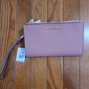 Michael Kors Rose Pink Wristlet